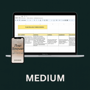 MEDIUM Planer + indywidualny feedback mailowy